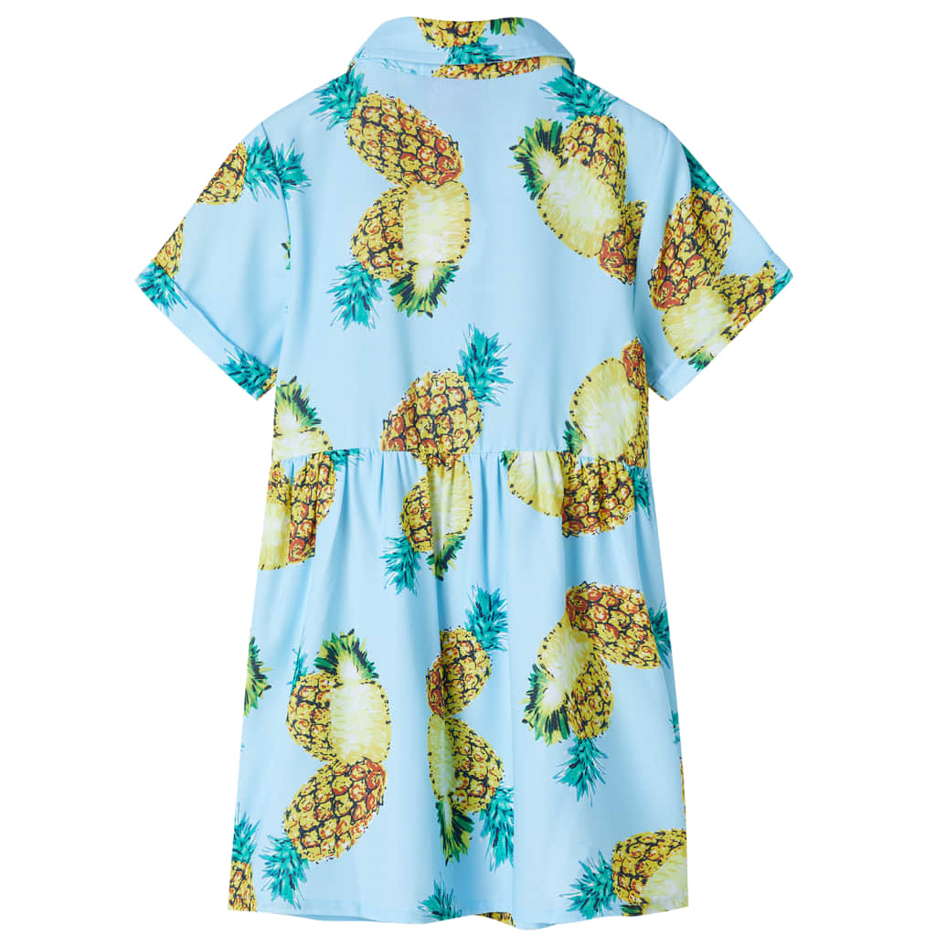 Vestido para criança azul 116