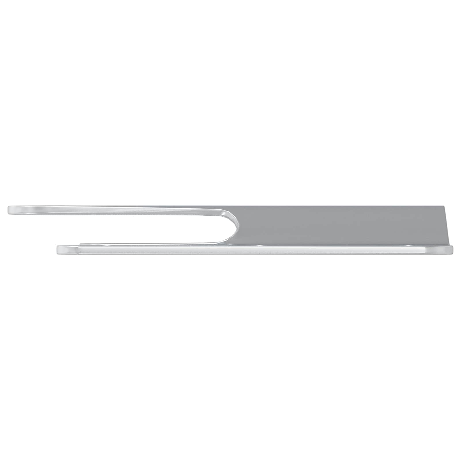 Suporte de montagem flush 419 prateado 75 x 66 x 1,4 mm aço