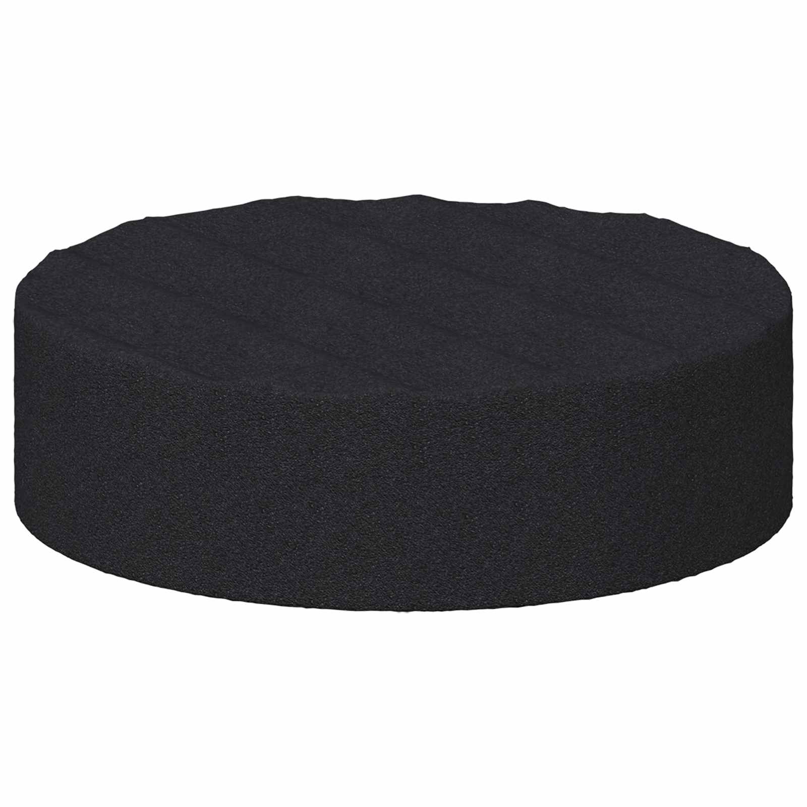 Pads para pés de móveis 2 unid. preto ø 14 x 4 mm eva