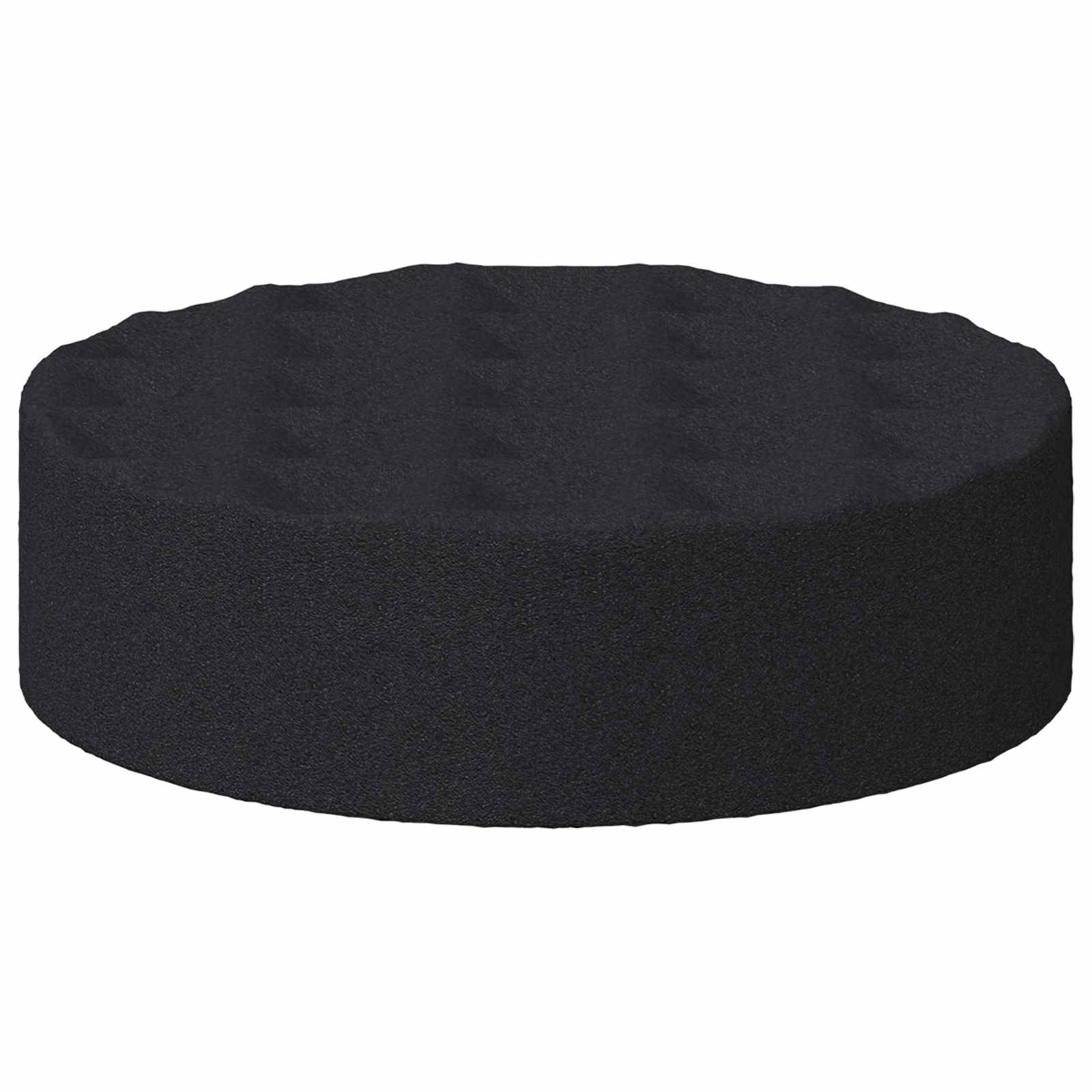 Pads para pés de móveis 2 unid. preto ø 14 x 4 mm eva