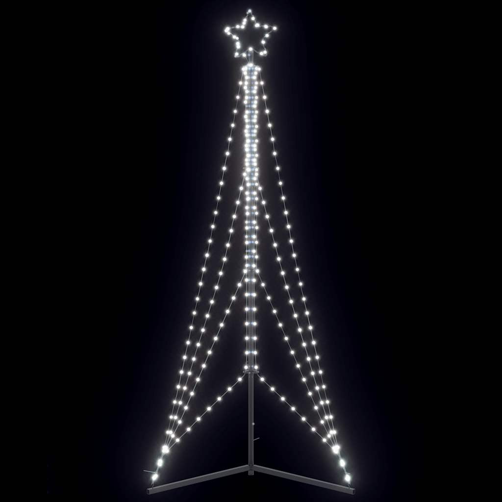 LED árvore de natal 483 leds branco frio 240 cm