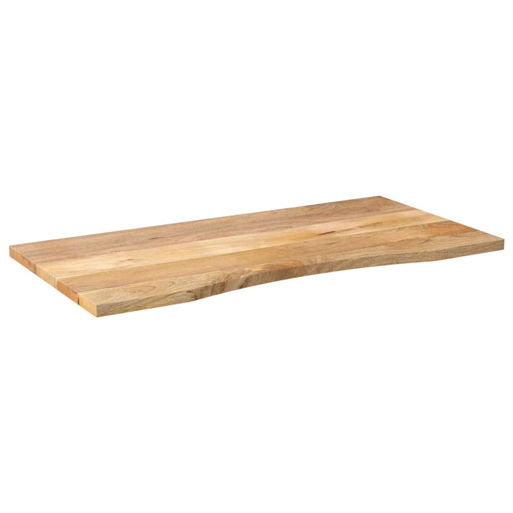 Tampo de mesa com curva 140x50x2,5 cm mangueira áspera maciça