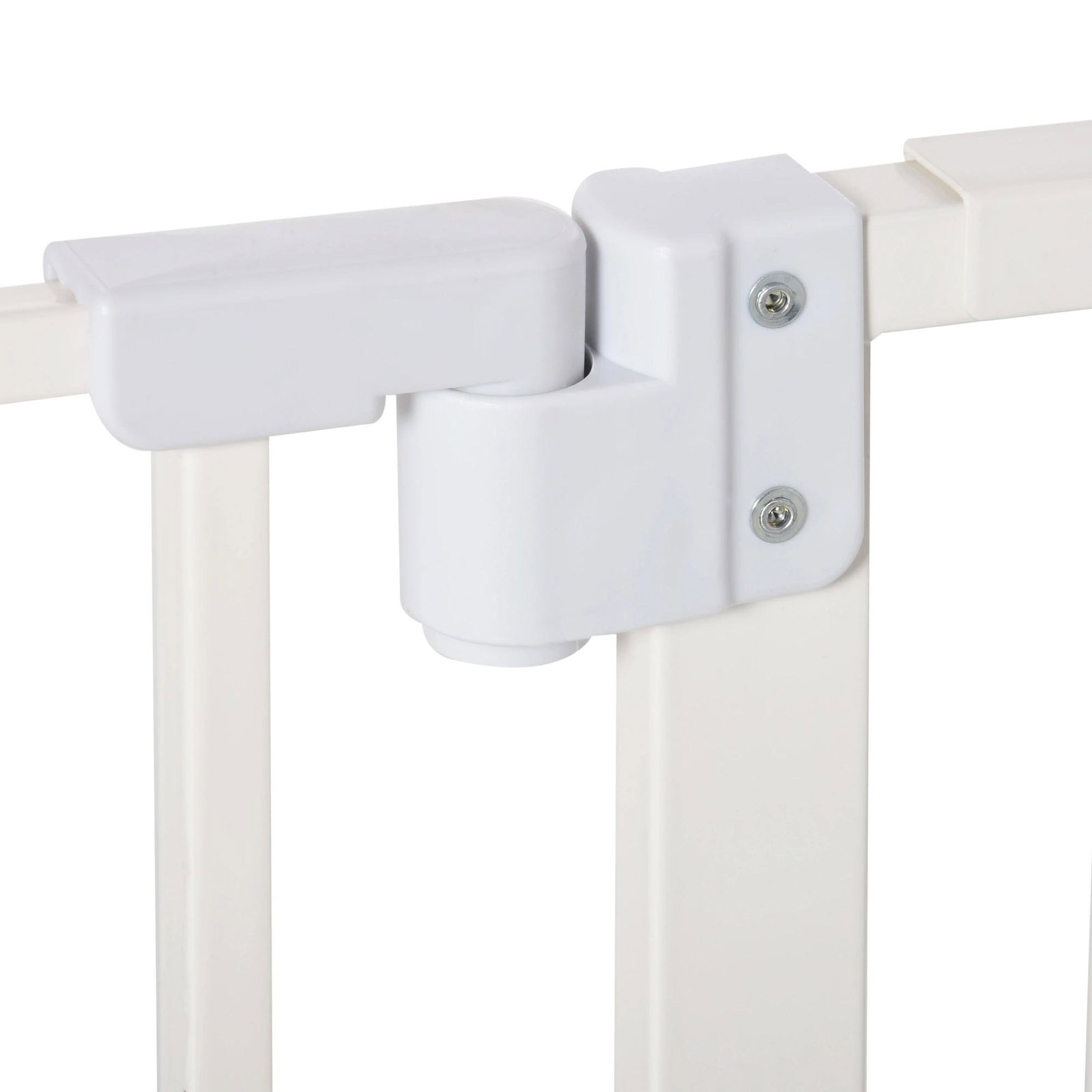 Barreira de Segurança para Animais de Estimação Cães com Extensão de 17,5 cm Sistema de Fechamento Automático 74-97,5x76,2 cm Br
