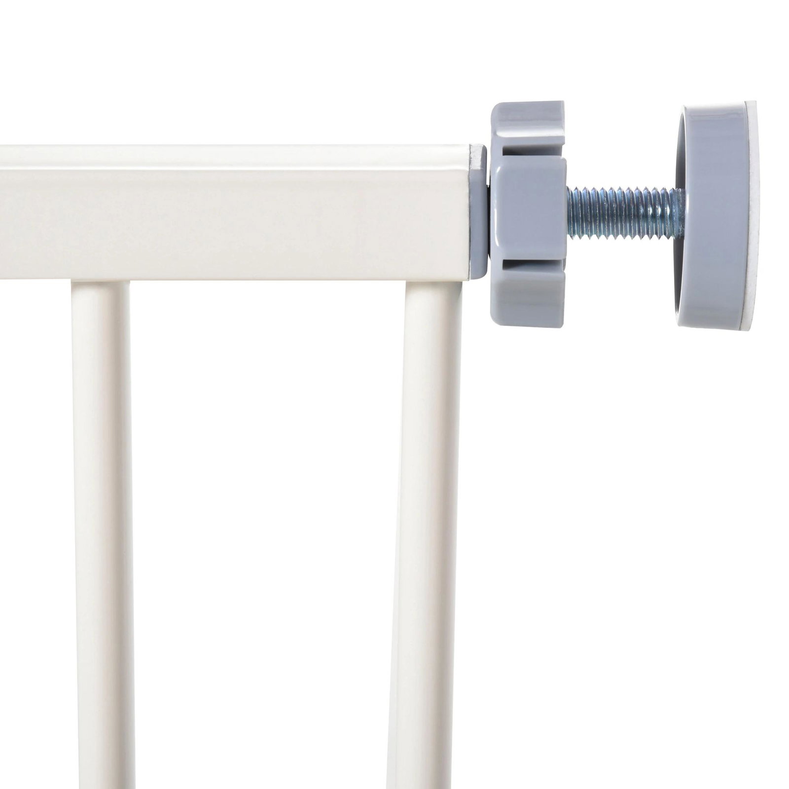 Barreira de Segurança para Animais de Estimação Cães com Extensão de 17,5 cm Sistema de Fechamento Automático 74-97,5x76,2 cm Br