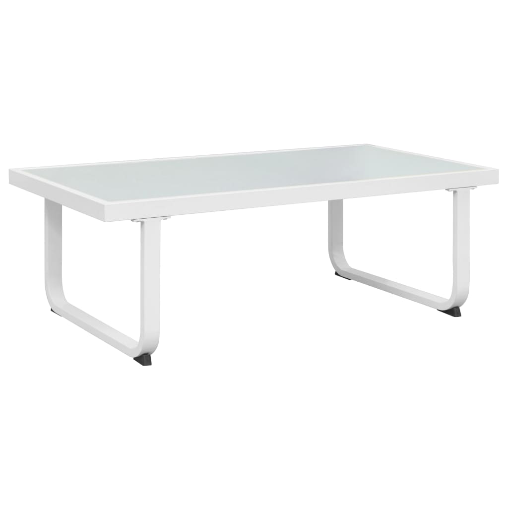 4 Pcs conjunto lounge p/ jardim com almofadas alumínio preto