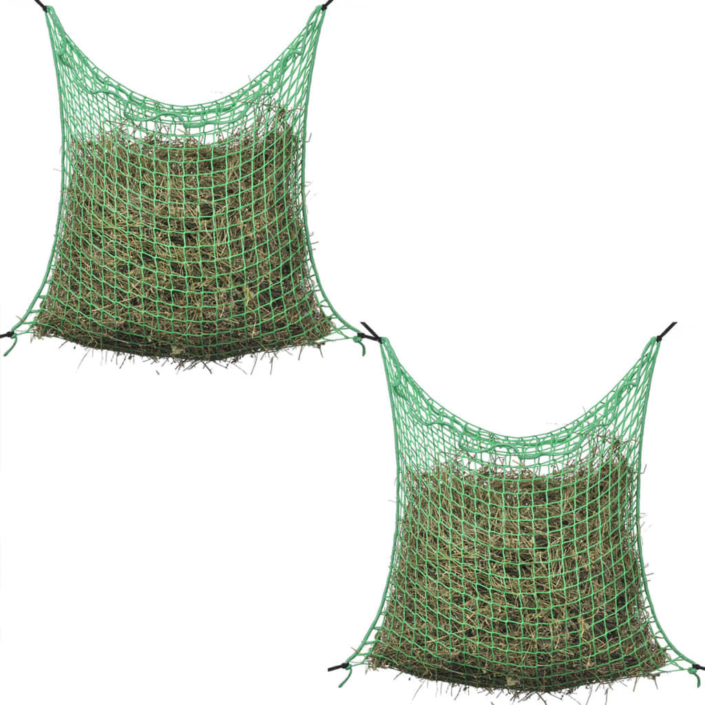 Redes para feno quadradas PP 4 pcs 0,9x1 m