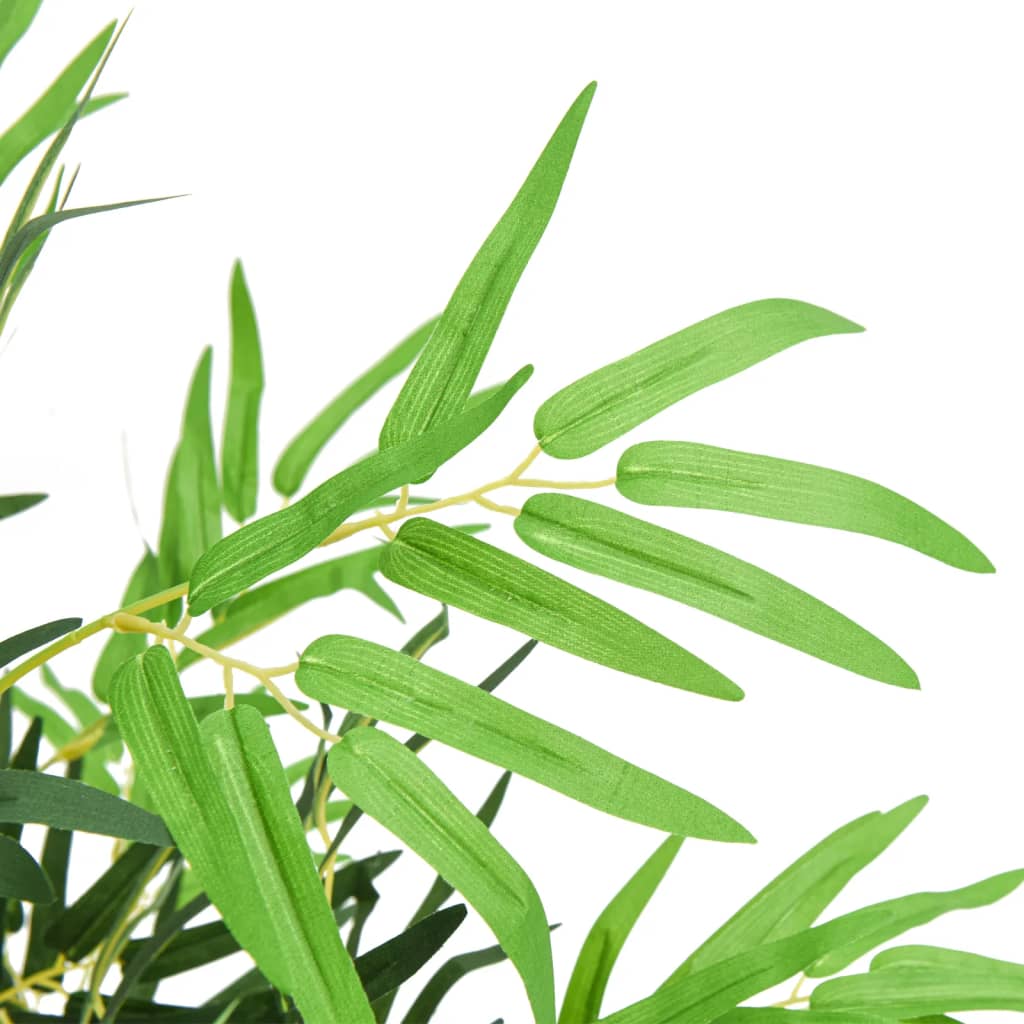 Árvore de bambu artificial 730 folhas 120 cm verde
