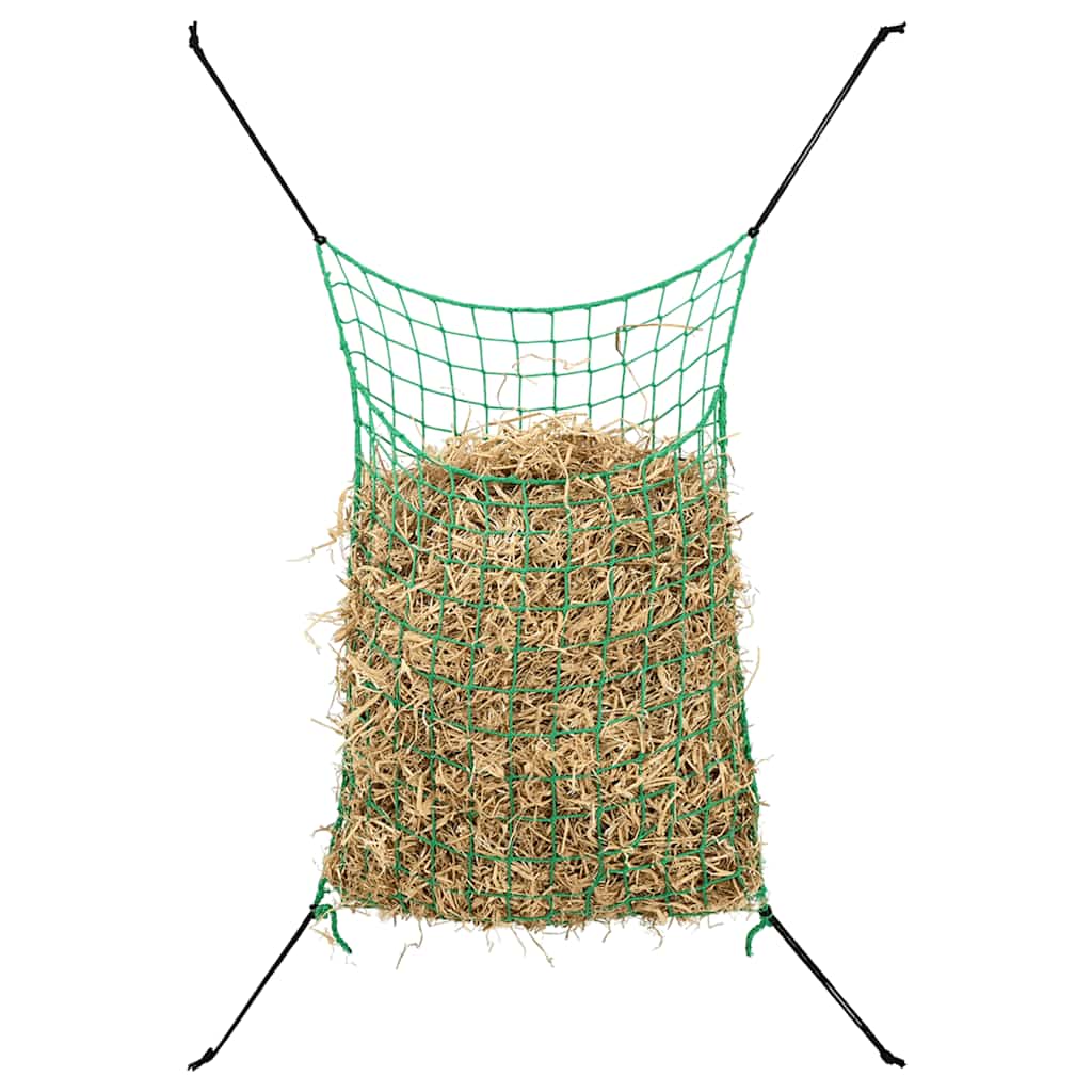 Redes para feno 2 pcs retangular 90x60 cm PP verde