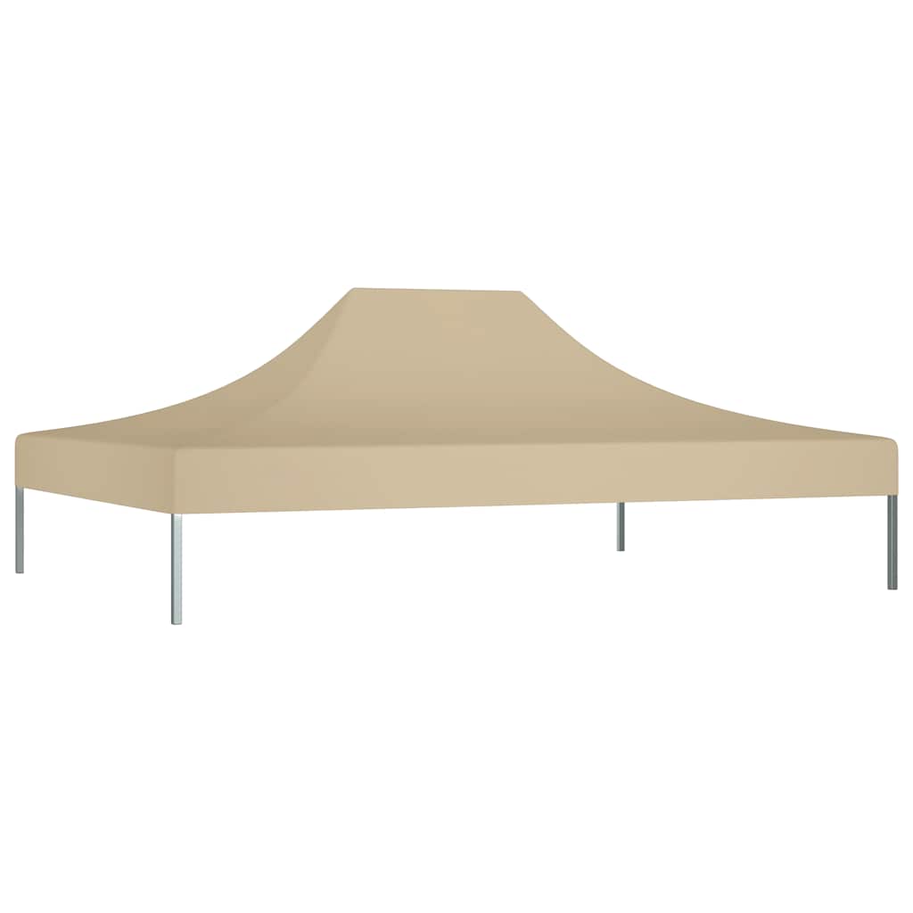 Teto para tenda de festas 4,5x3 m 270 g/m² bege