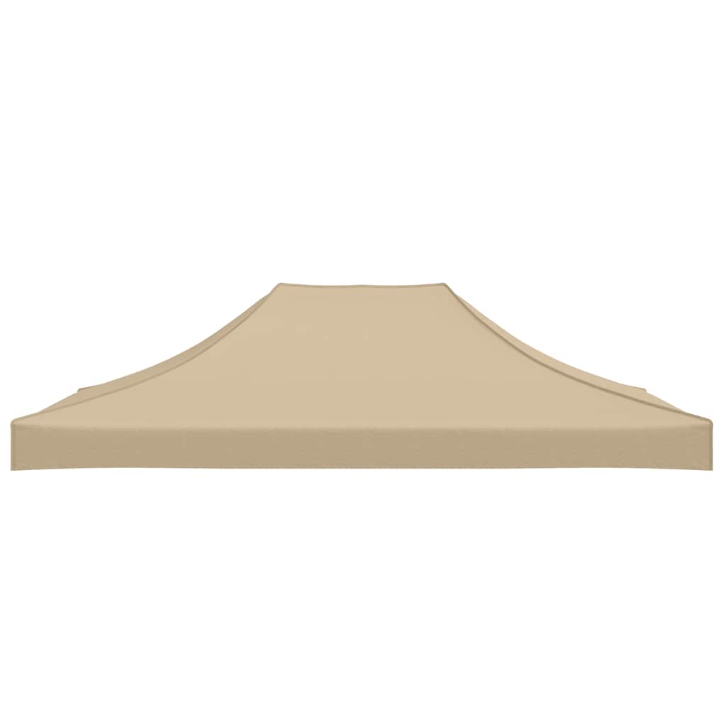 Teto para tenda de festas 4,5x3 m 270 g/m² bege