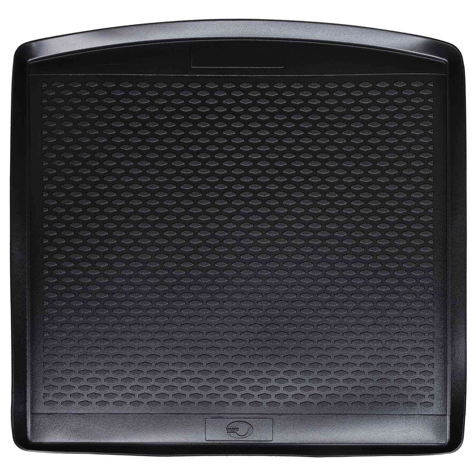 Tapete de porta-malas preto adequado para kodiaq tdi 5m 2024-