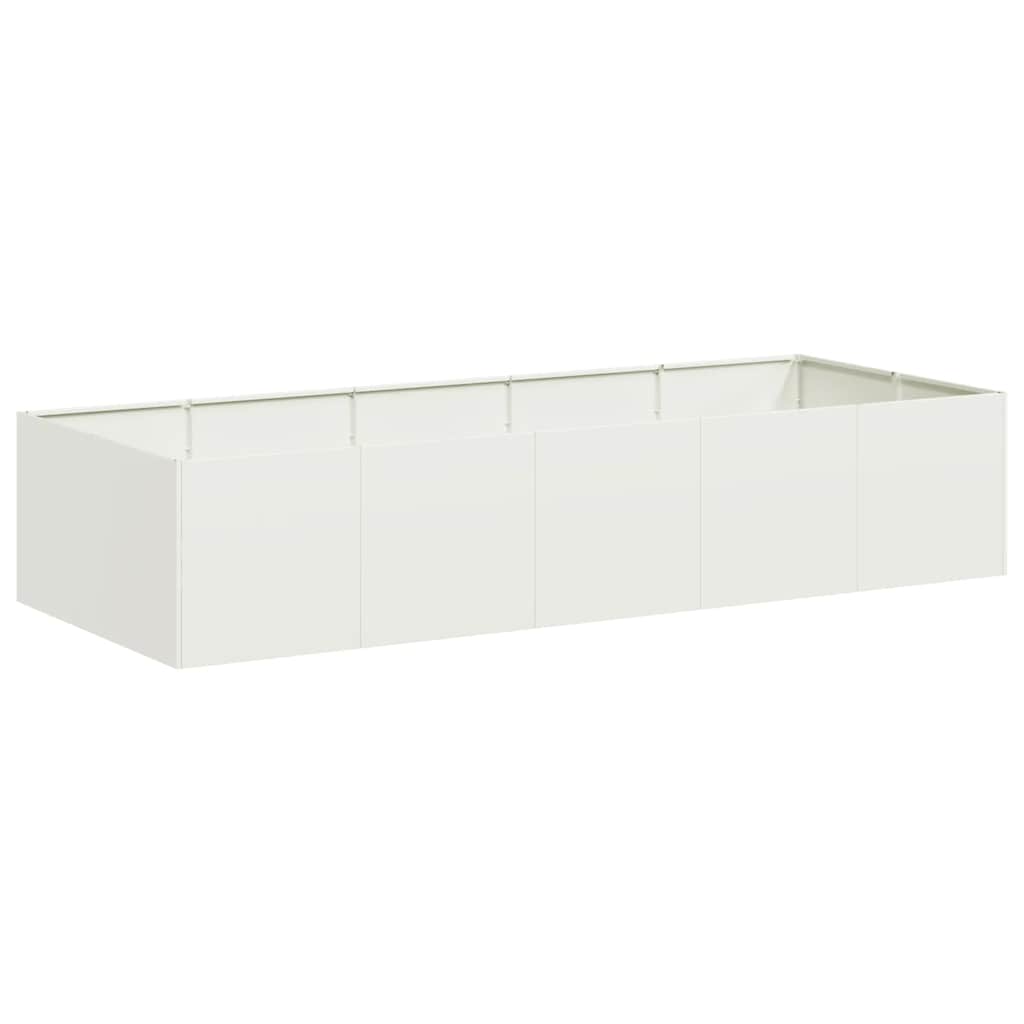 Vaso/floreira 200x80x40 cm aço preto
