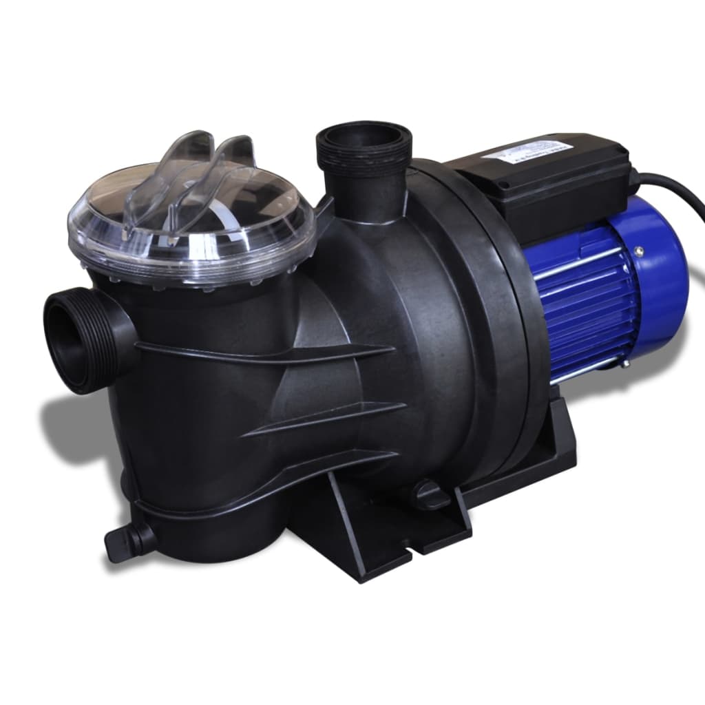 Bomba elétrica para piscina 800w / azul