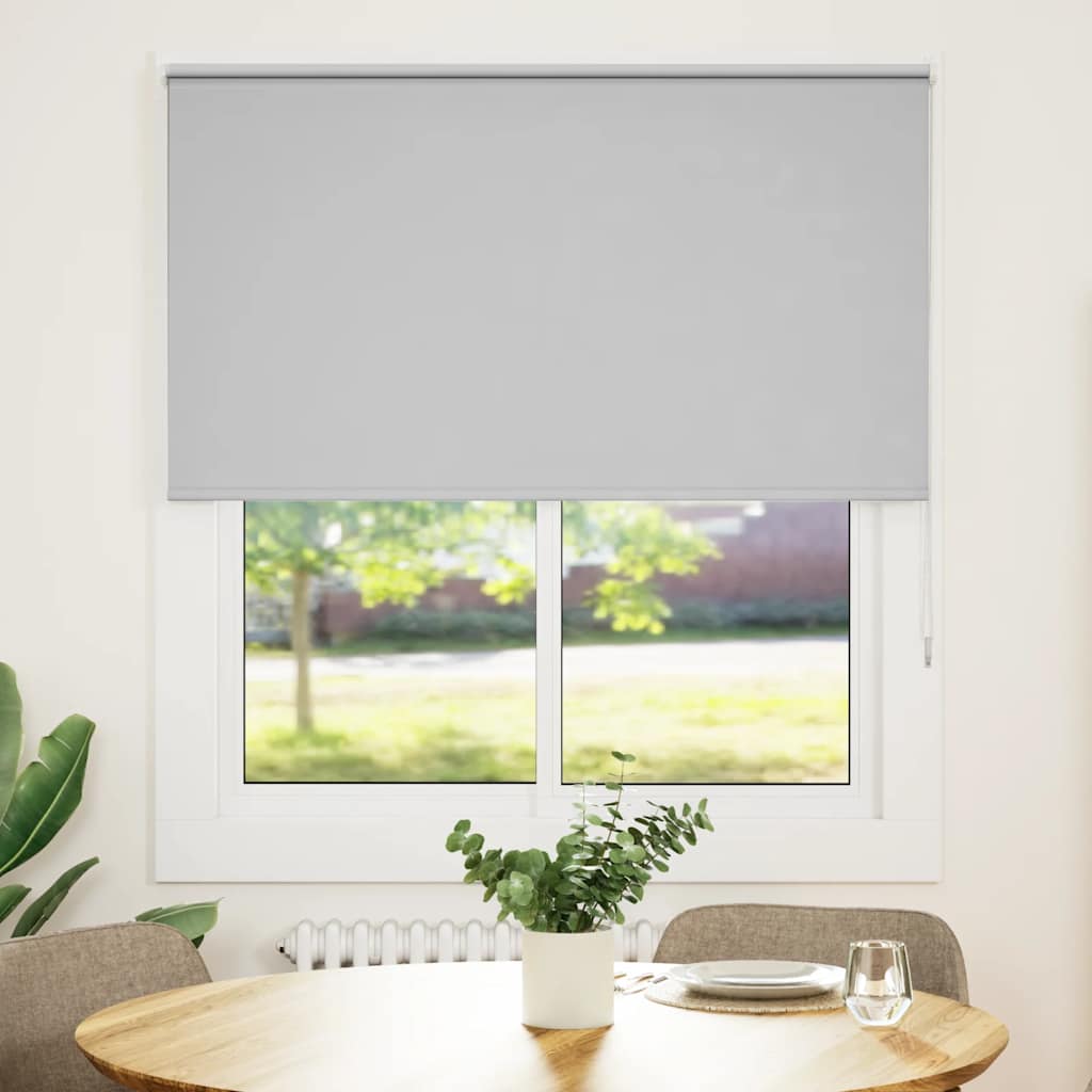 Persiana de enrolar 120x175 cm largura tecido 116,6cm poliéster