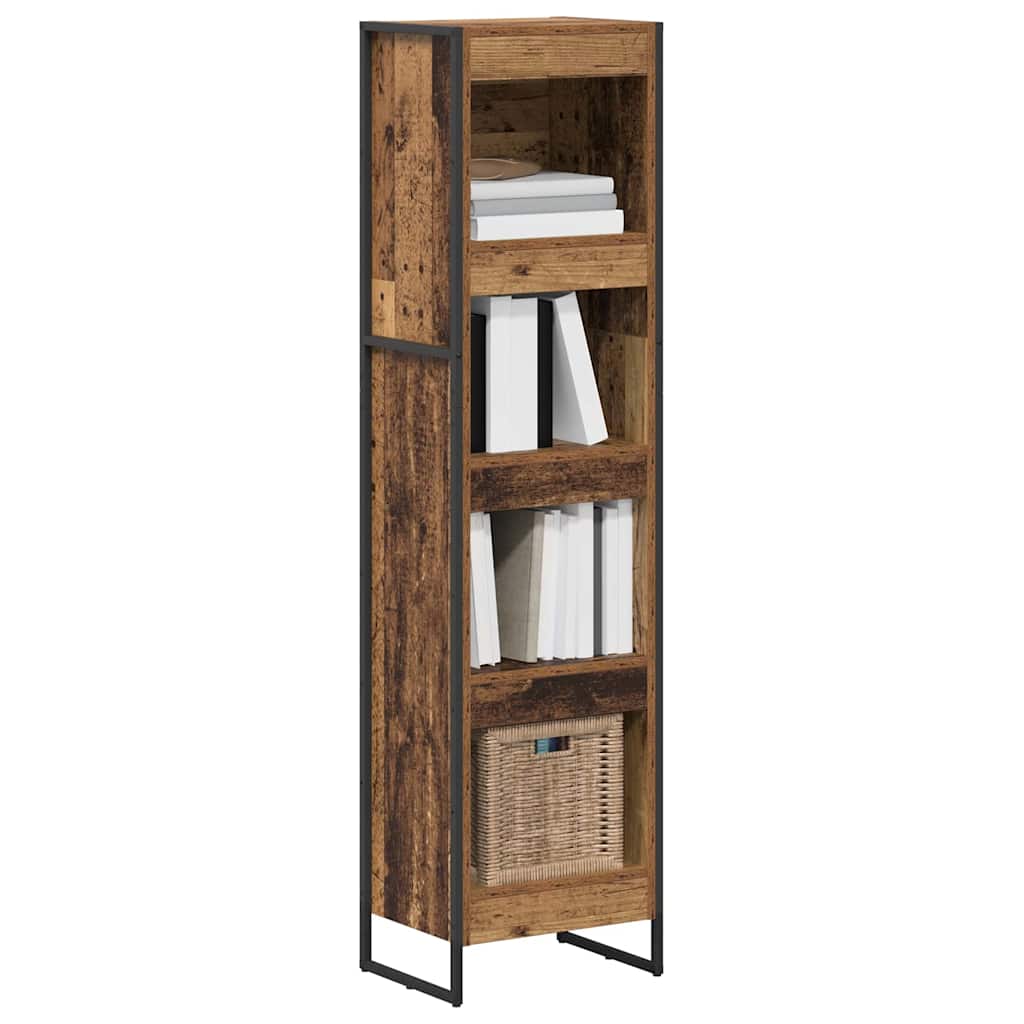 Gabinete de livros 40 x 30 x 155 cm derivados de madeira