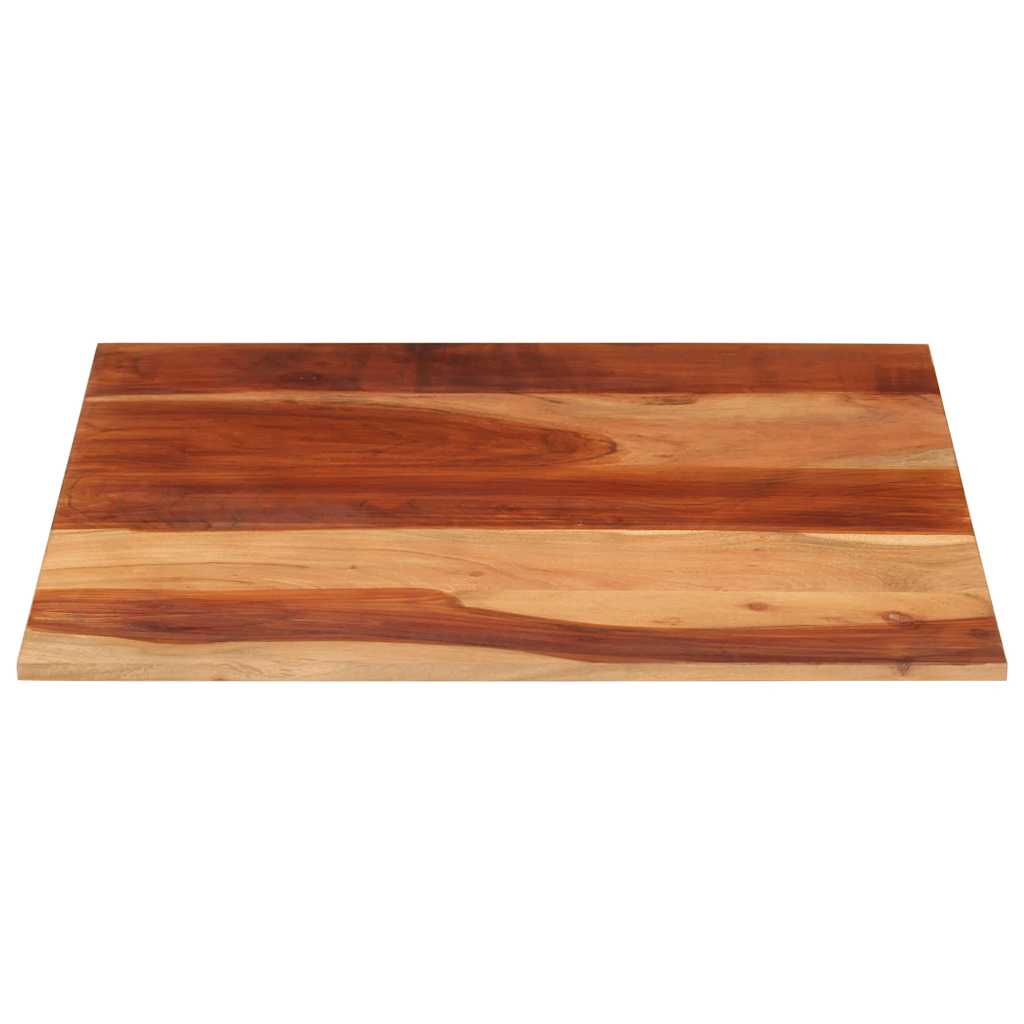 Tampo de mesa madeira de acácia maciça 15-16 mm 60x70 cm