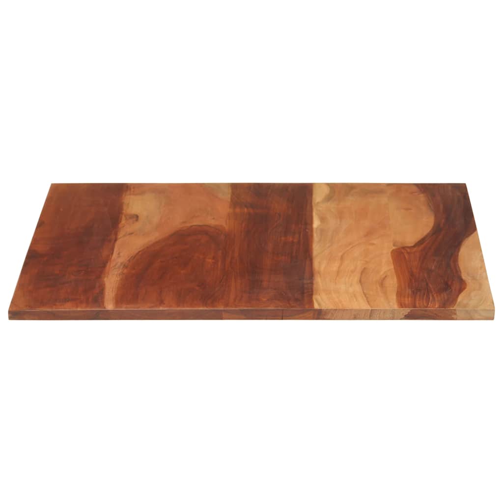 Tampo de mesa madeira de acácia maciça 15-16 mm 60x70 cm
