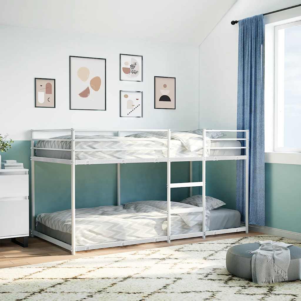Beliche sem colchão 107x203 cm aço branco