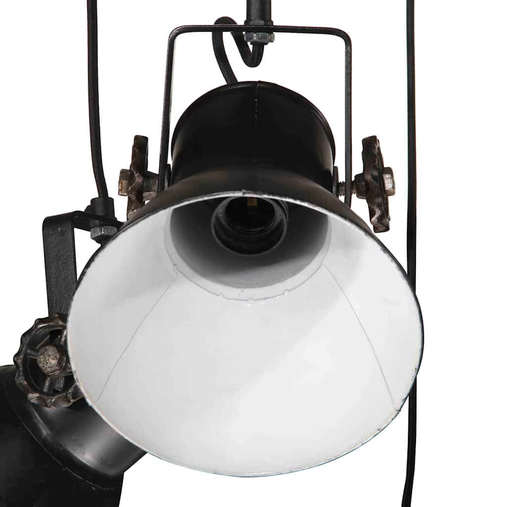 Candeeiro suspenso 25 w 30x30x100 cm e27 preto