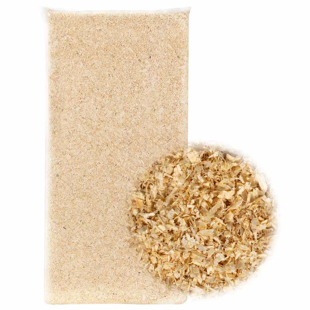 Aparas de madeira para cama de animais, madeira macia, 24 kg