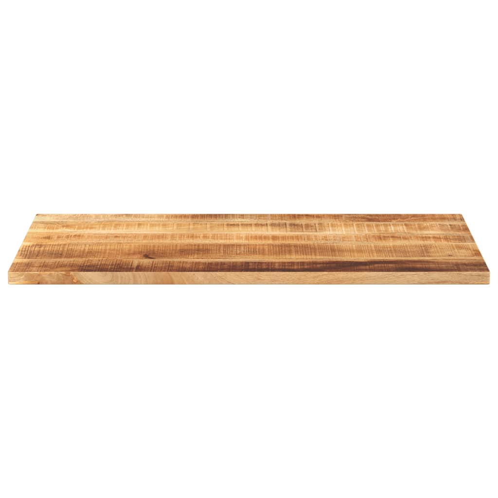 Tampo de mesa retangular 110x70x2,5 cm mangueira áspera maciça