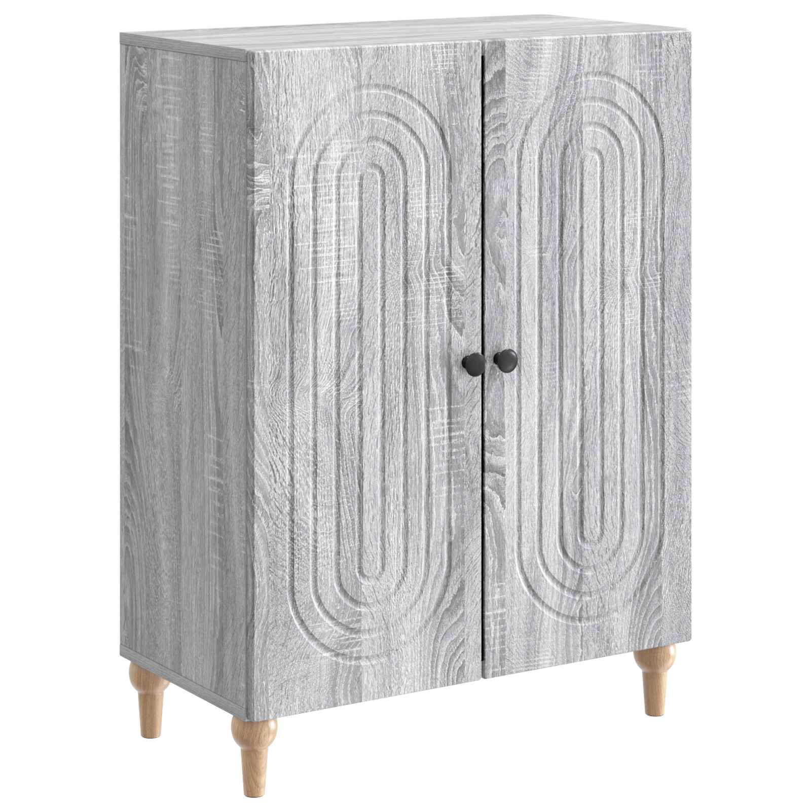 Buffet sonoma cinzento 66 x 34,5 x 90 cm derivados de madeira
