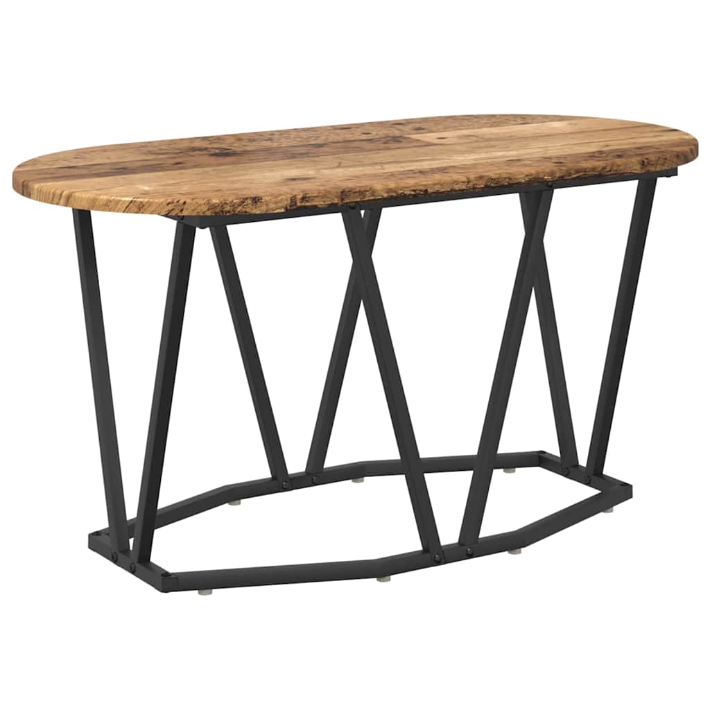 Mesa de centro madeira antiga 80 x 40 x 40.5 cm