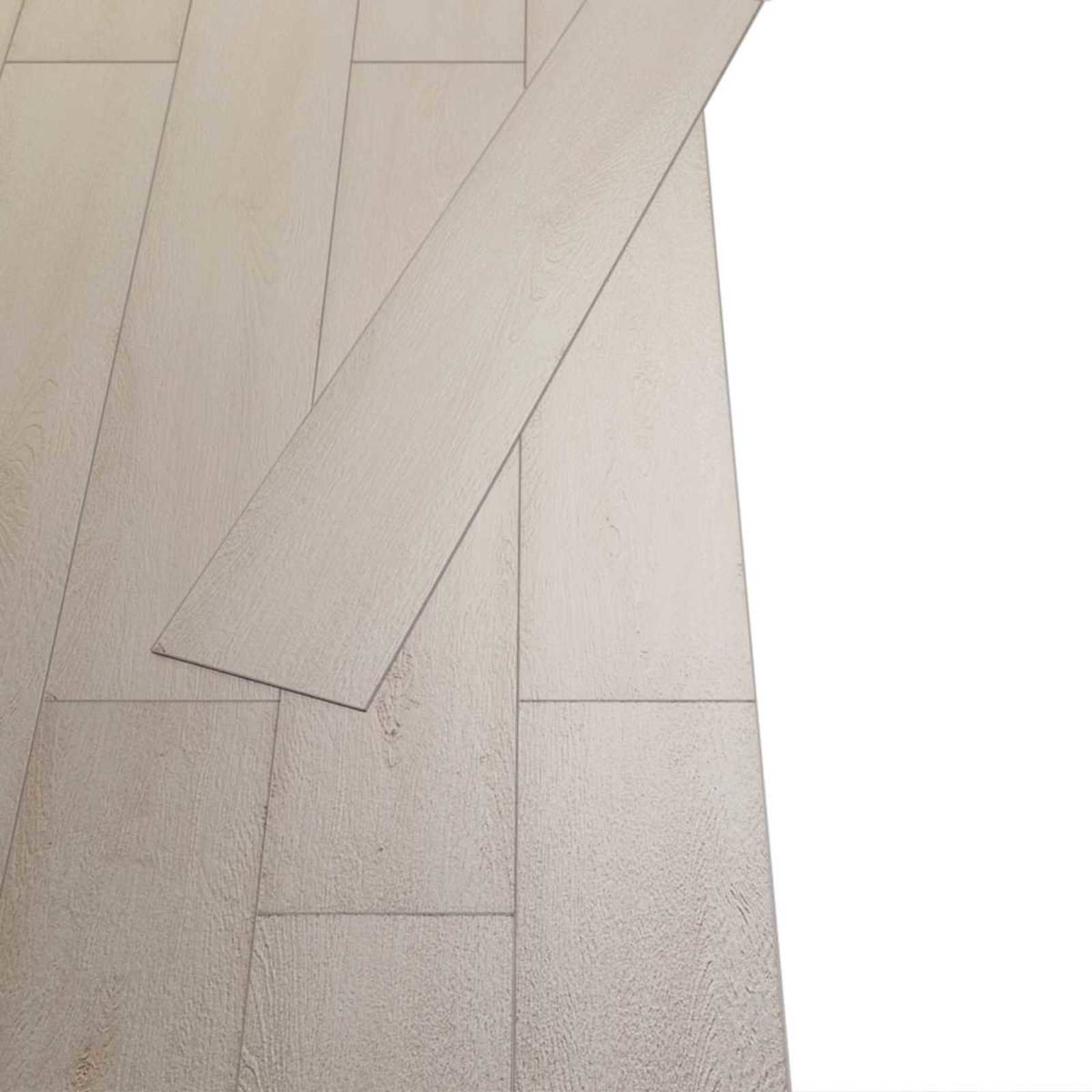 Pranchas de piso carvalho branco clássico 2,51 m² 18 unid. PVC