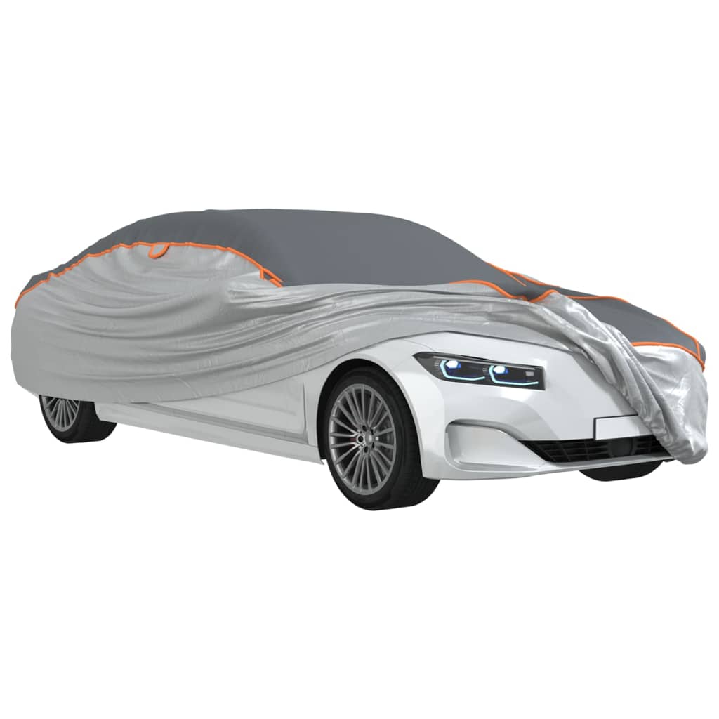 Cobertura carro p/ sedan proteção de granizo l cinza/prateado