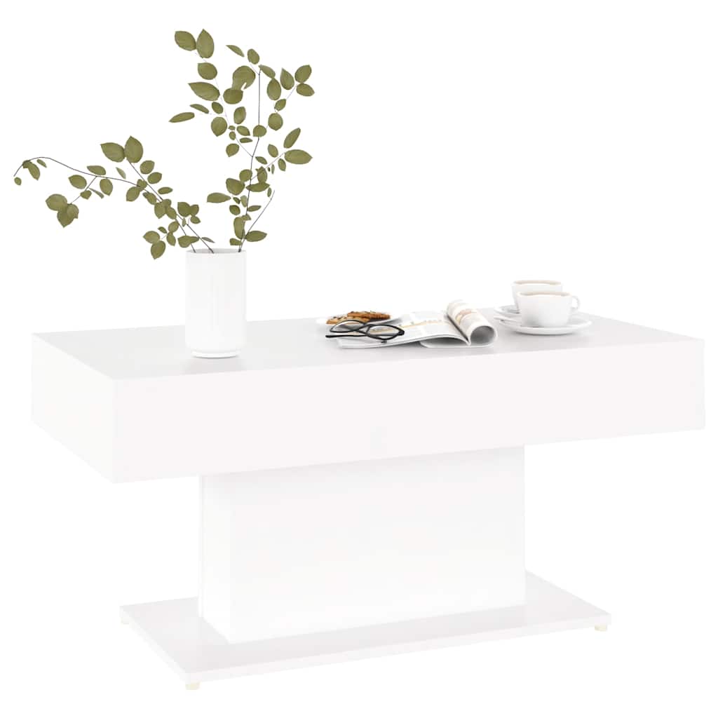 Mesa de centro 96x50x45 cm derivados de madeira branco