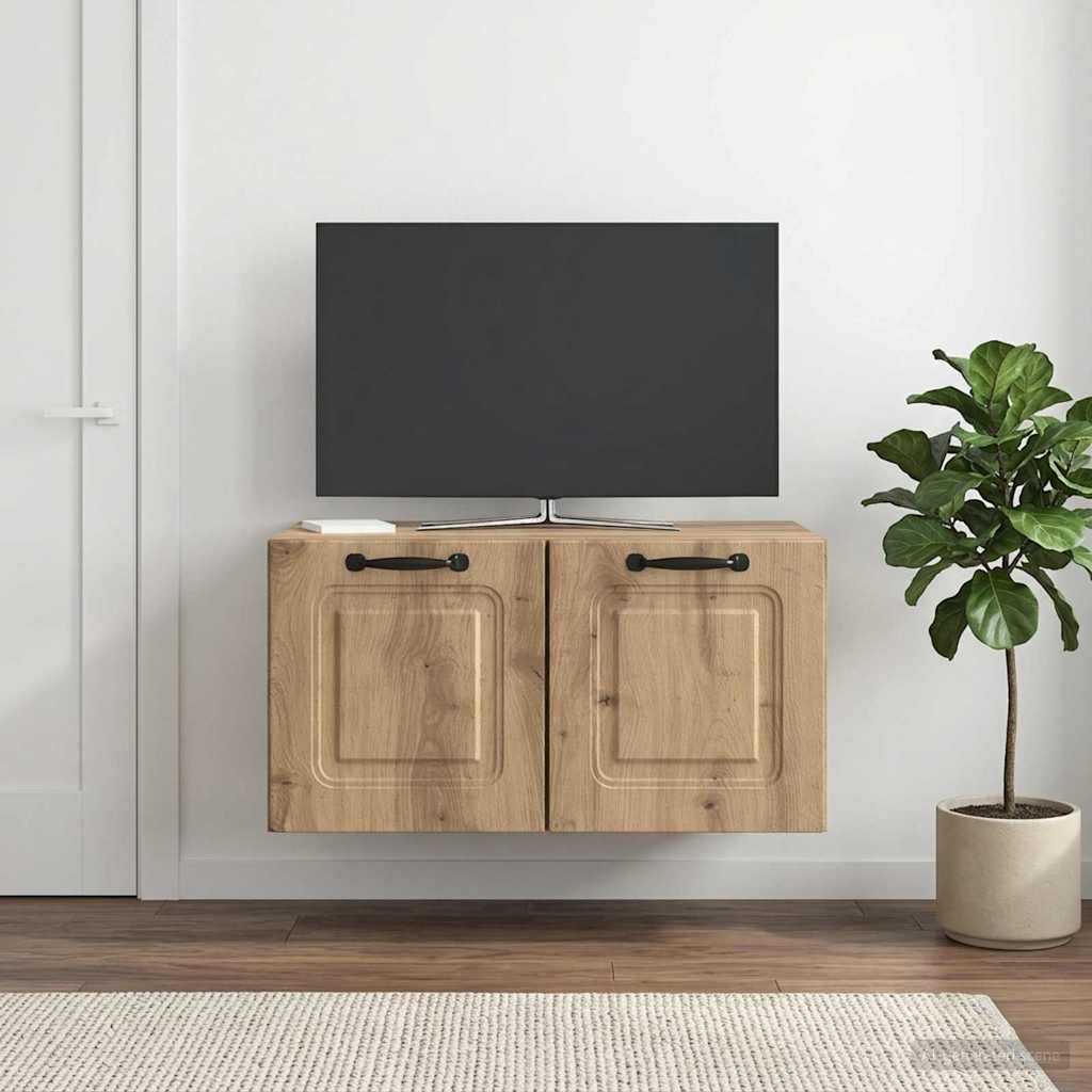 Gabinete de TV de parede 59,5 x 41 x 30 cm carvalho arttisan