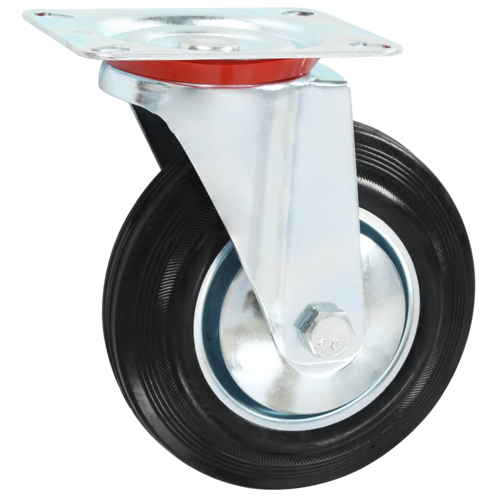 12 Pcs rodas giratórias 160 mm