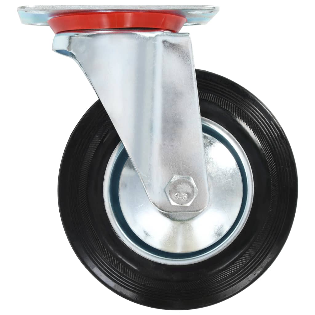 12 Pcs rodas giratórias 160 mm
