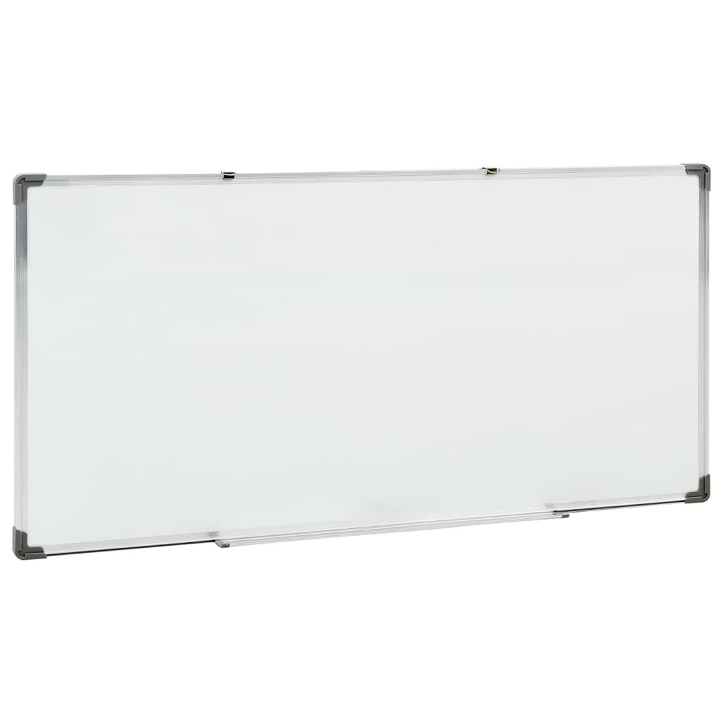 Quadro magnético 110x60 cm aço branco