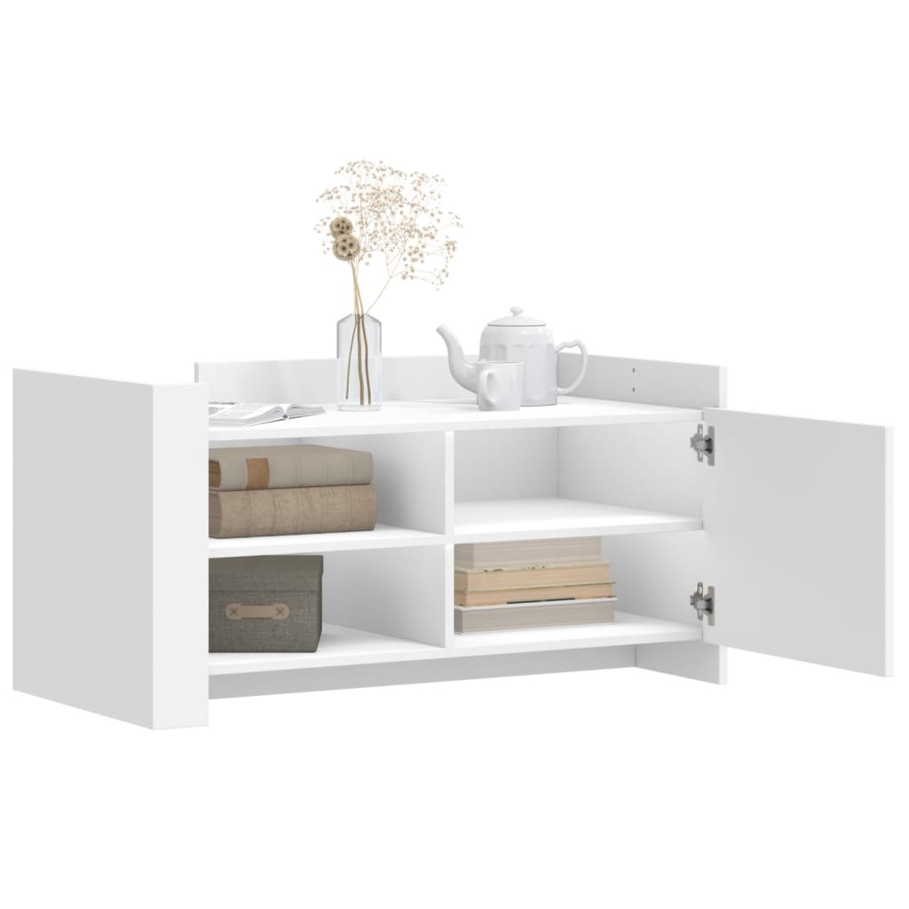 Mesa de centro 100x50x50 cm derivados de madeira branco