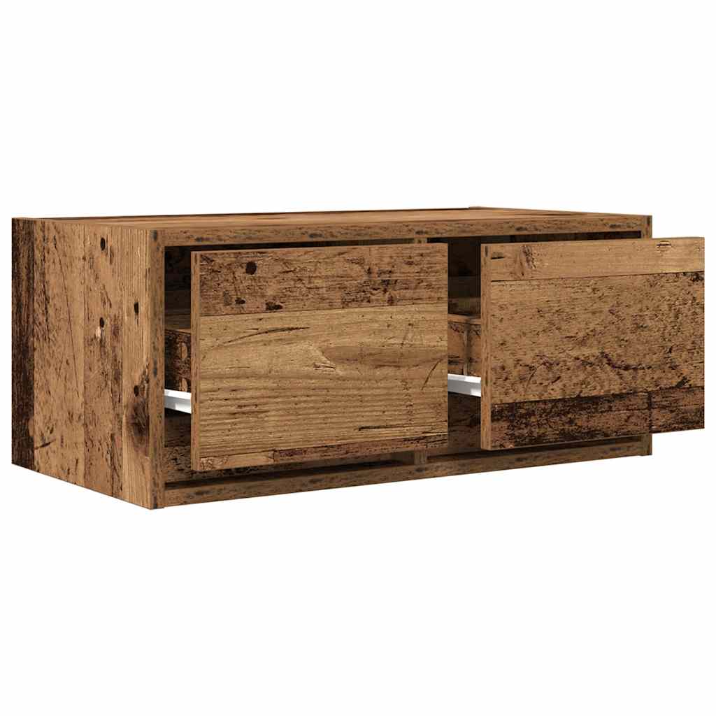 Móveis TV 2 peças madeira velha 60x31x25,5cm madeira trabalhada