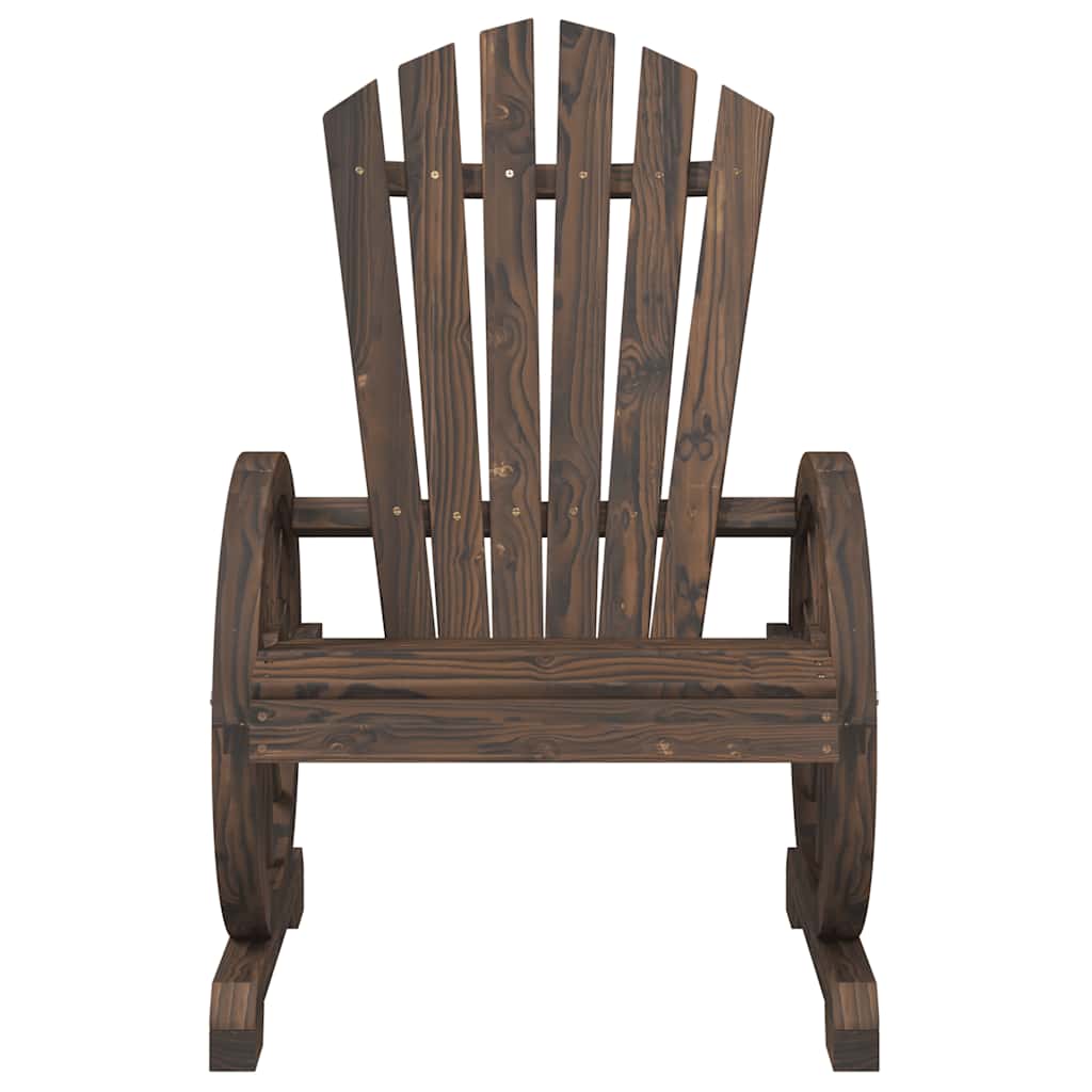 Cadeira adirondack para jardim madeira de abeto maciça