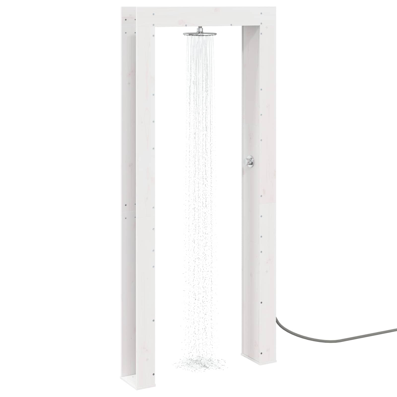 Chuveiro externo 226 cm branco