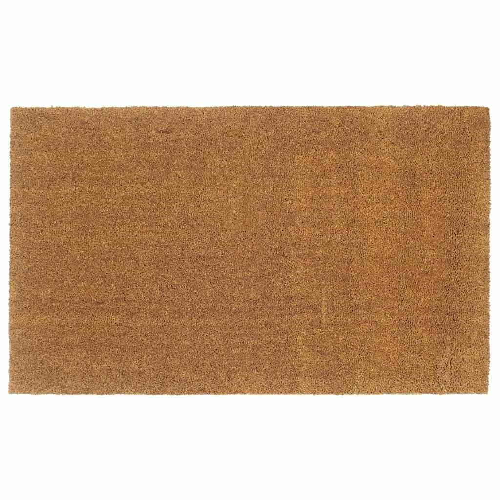 Tapete de porta 90x150 cm fibra de coco tufada natural