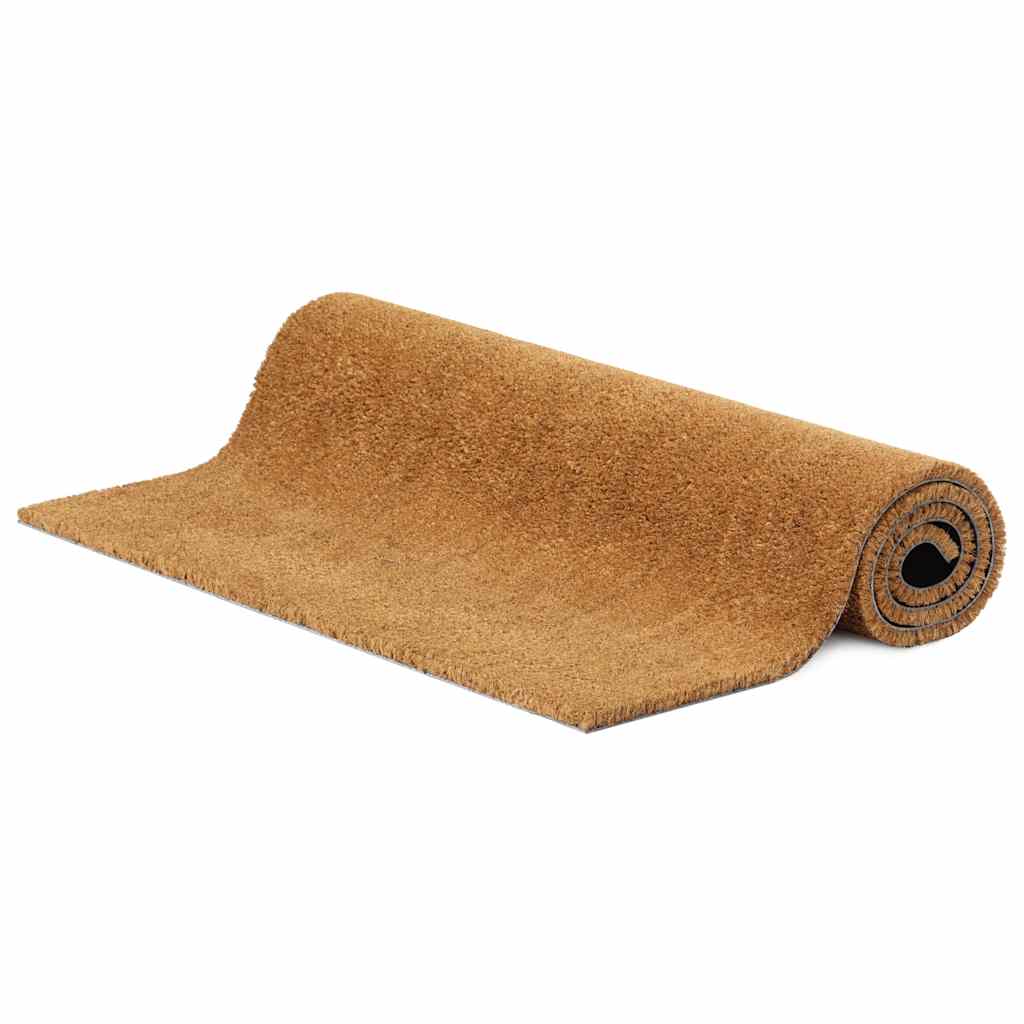 Tapete de porta 90x150 cm fibra de coco tufada natural