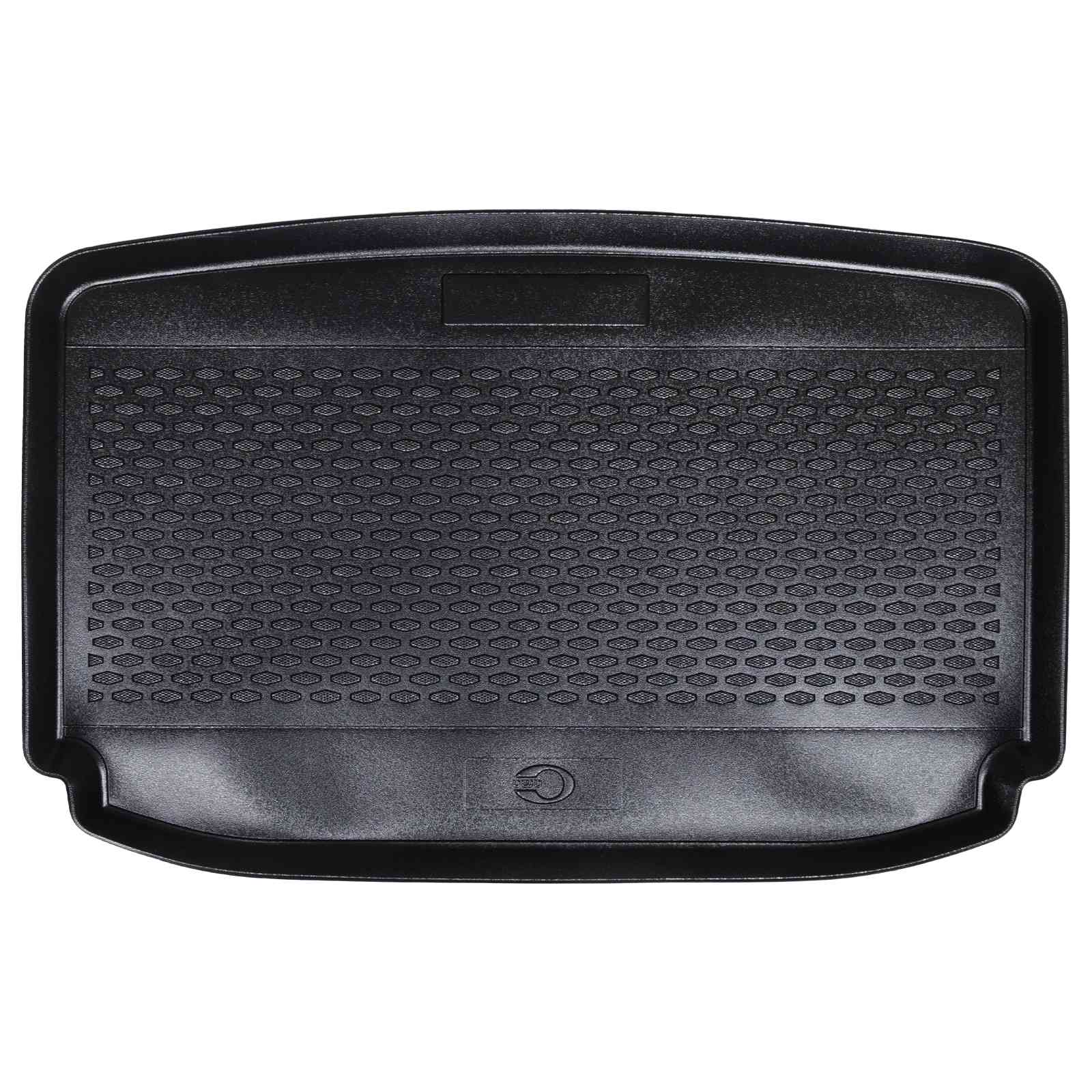Tapete de porta-malas preto compatível com fabia 2021- borracha