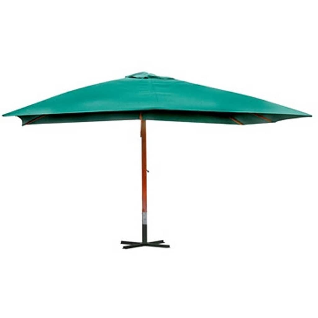 Guarda-sol flutuante melia 300 x 400 cm verde