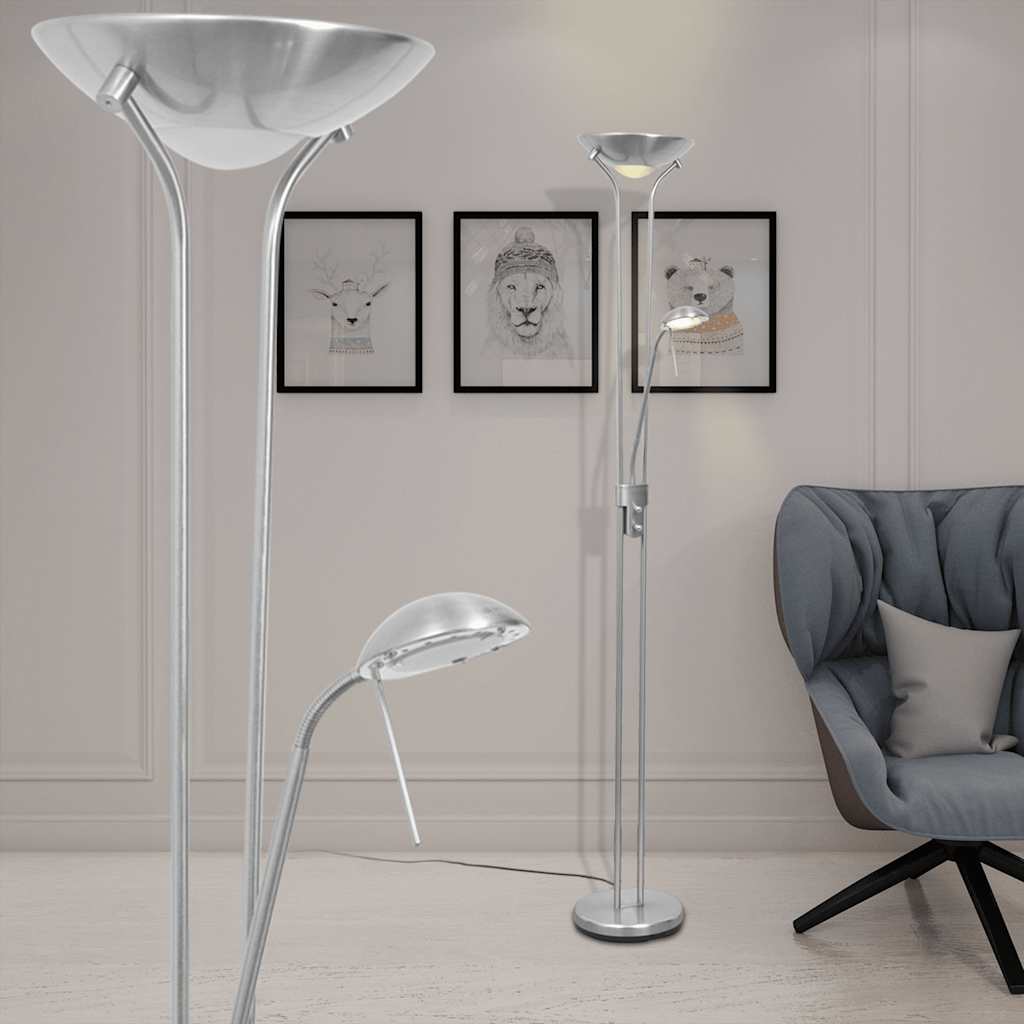 Candeeiro de pé LED regulável 23 w