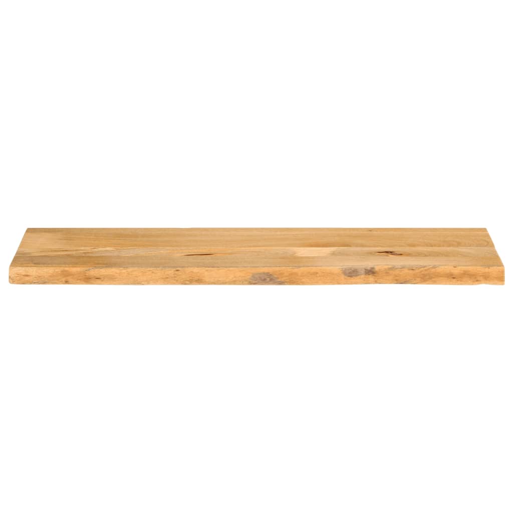 Tampo de mesa c/ borda viva 110x40x3,8 cm mangueira maciça