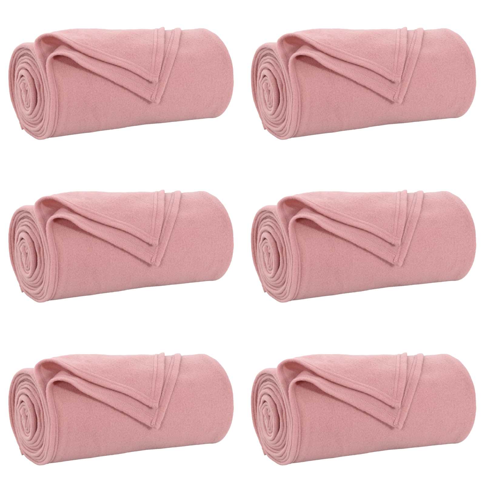 Cobertores de sofá 6 unid. rosa 270 x 240 cm 5.44 lã