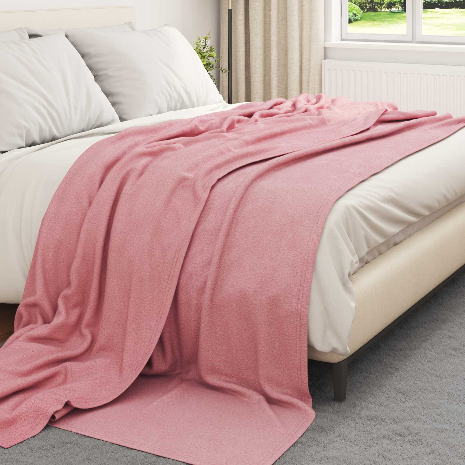 Cobertores de sofá 6 unid. rosa 270 x 240 cm 5.44 lã