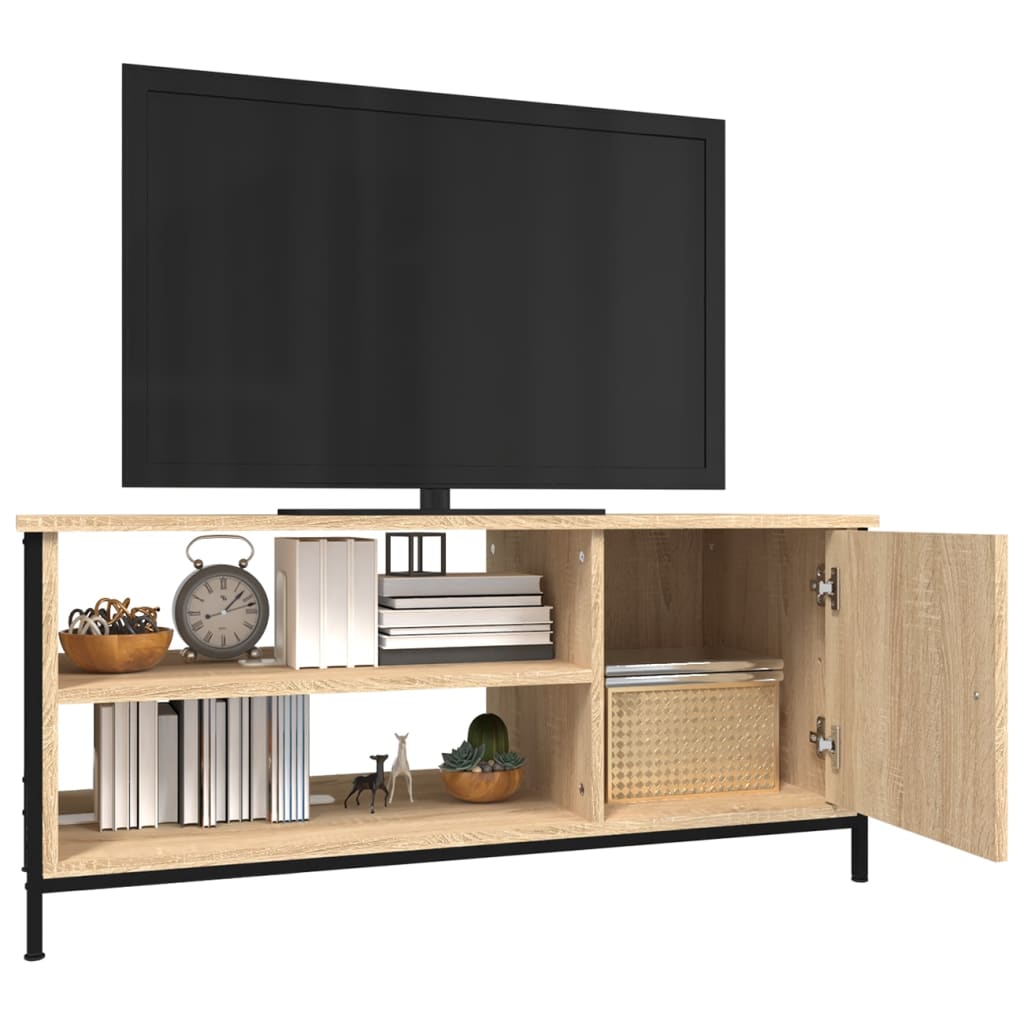 Móvel p/ TV 100x40x45 cm derivados de madeira carvalho sonoma