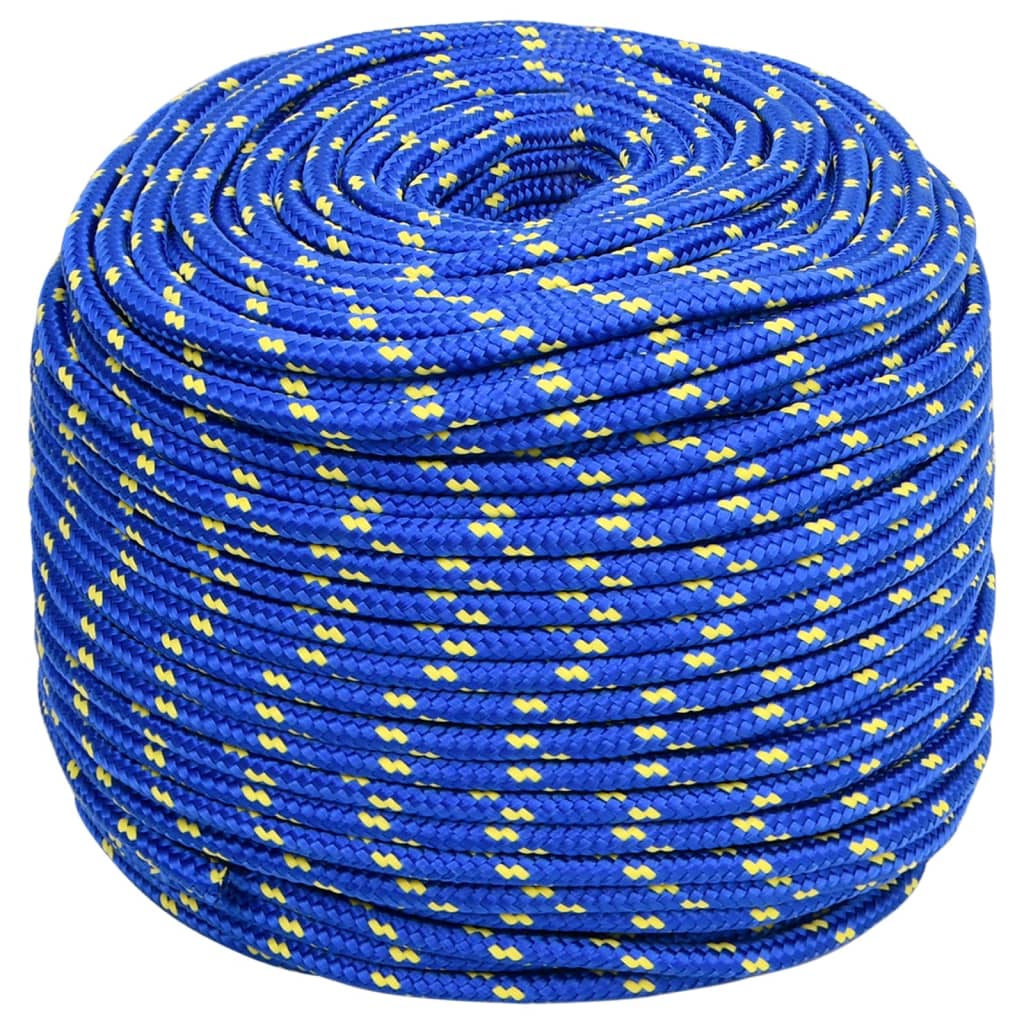 Corda de barco 10 mm 25 m polipropileno azul