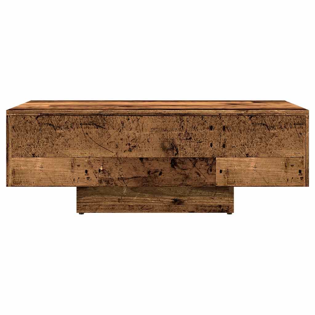 Mesa de centro 85x55x31 cm derivados de madeira madeira velha
