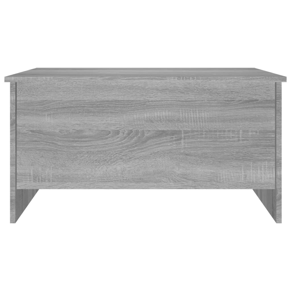 Mesa de centro 80x55,5x41,5cm derivados de madeira sonoma cinza